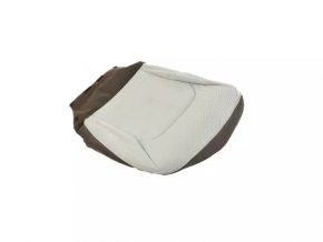 Passenger seat Jeep Renegade 15-17 without airbag, mechanics, cloth, gray with brown, for dry cleaning