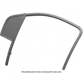 Door glass triangle with seal front left Chevrolet Trax 15-22