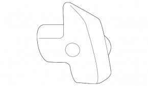 Left steering wheel paddle shifter for Mercedes C-class W205 19-21