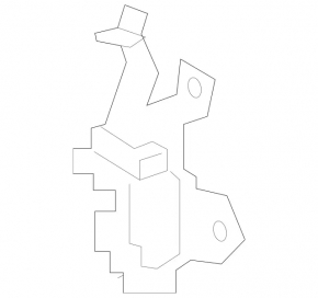 Cruise radar bracket Mercedes A-class V177 19-22