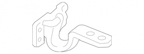 Left tailgate hinge for Mercedes GLC 16-22