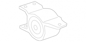 Lower control arm silent block, front left, Mercedes A-class V177 19-22, with bracket