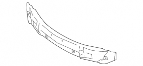 Mazda 3 12-13 front bumper absorber