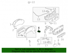 Mazda CX-5 13-16 black start/stop button