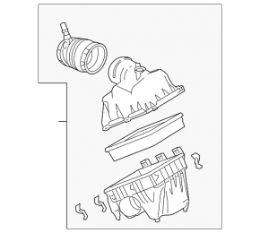 Mazda6 09-13 2.5 Air Filter Housing