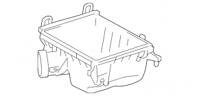 Toyota Camry v50 12-14 2.5 usa Air Filter Housing Lower Cover