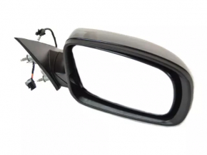 Side mirror right assembly Dodge Charger 11-17 3 pins, black