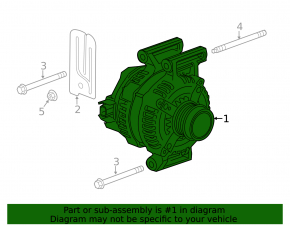 Generator Chevrolet Malibu 13-15 2.0 2.5