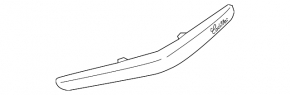 Cadillac ATS 13- Rear Bumper Molding