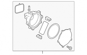 Vacuum pump Lexus RX350 16-22