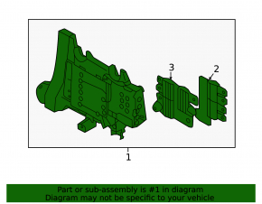 Volvo XC90 16-18 Battery Distribution Plate