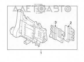 Volvo XC90 16-18 Battery Distribution Plate