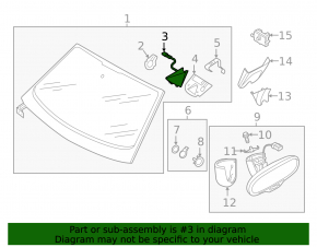 Audi E-Tron 19-23 Lane Keeping Camera Heating