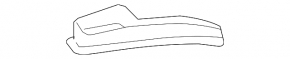 Left front bumper mount for BMW 335i e92 07-13