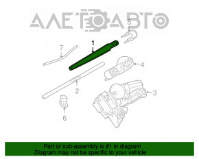 Front right door wiring BMW 7 G11 G12 16-22