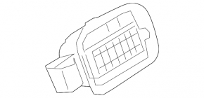 Hyundai Palisade 20-22 Fuel Filler Door Housing
