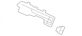 Chevrolet Malibu 16-23 Left Lower Front Bumper Mount