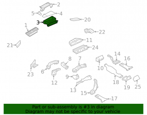 Audi A4 B8 08-16 Heater Air Intake