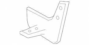 Mudguard rear left Nissan Versa Note 13-19