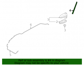 Antenna rod Hyundai Santa FE 19-21