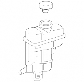 Toyota Highlander 20- inverter cooling tank