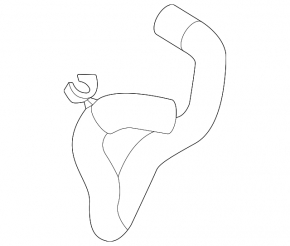 Cooling pipe lower Ford Escape MK4 20-22 1.5T