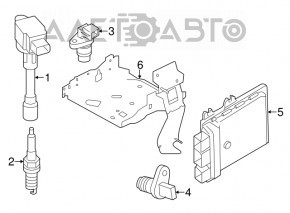 Nissan Rogue Sport 17-19 Engine ECU Bracket