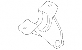 Rear stabilizer mounting bracket left BMW 5 G30 17-23 type 2
