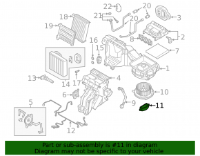 Heater resistor Volkswagen Arteon 19-23 Denso