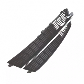 Front bumper grille left Audi A6 C7 16-18 chrome molding