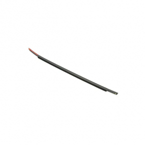 Door-glass molding, center rear right, Dodge Journey 11-20 matte