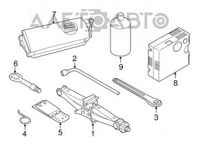 Jack handle Mini Cooper Countryman R60 10-16