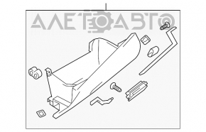 Glove box, glove compartment beige Suzuki Kizashi 10-15