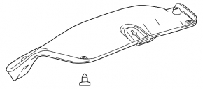 Chevrolet Impala 14-20 Trunk Lid Trim Black