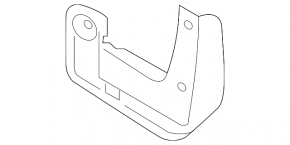 Mudguard front left Hyundai Elantra AD 17-20