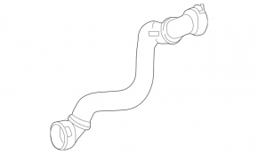 Lower cooling hose Mercedes C-class W205 300 19-21