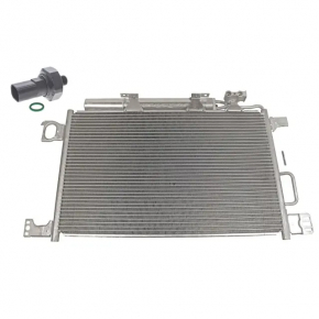 Mercedes W167 GLE 350 450 20-24 air conditioning pressure sensor on the radiator