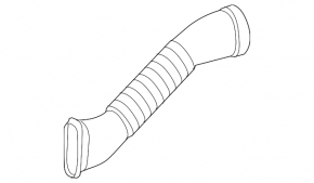 Air duct left Mercedes W221 M272 M273