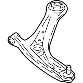 Lower control arm front left Ford Ecosport 18-22