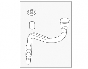 Washer reservoir neck Land Rover Range Rover Evoque 12-18