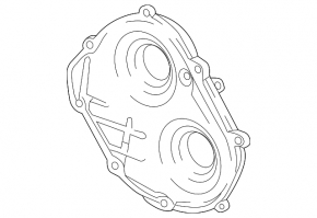 Cylinder head cover for Audi A6 C8 19-25 3.0T left
