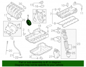 Crankshaft Pulley VW Beetle 12-14 2.5 CBUA