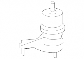 Left engine mount for Toyota Highlander 2008-2013 3.5