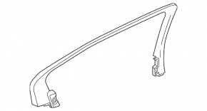 Chevrolet Volt 11-15 inner rear left door frame