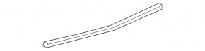 Cadillac CTS 14-16 chrome rear bumper lower molding