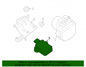 SENSOR ASSY-GRAVITY Infiniti JX35 QX60 13-