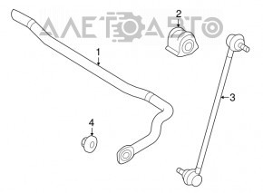 Front stabilizer bar for Lexus Hs250h 10-12