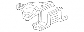 Left engine mount for Honda HR-V 16-22