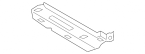 Bracket for additional cooling radiator, lower left, BMW X7 G07 19-24 N63, S68, metal