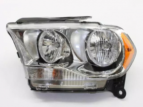 Headlight front left bare Dodge Durango 11-13 halogen light